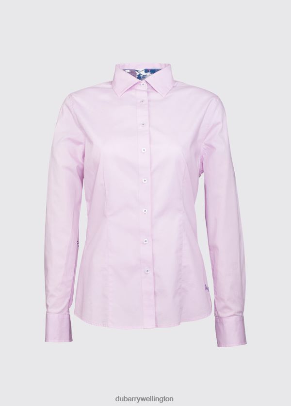 Clothing Petunia Floral Trim Shirt Pink Dubarry Women 8P68RB594