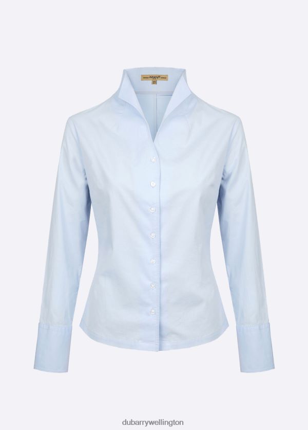 Clothing Snowdrop Shirt Pale Blue Dubarry Women 8P68RB200