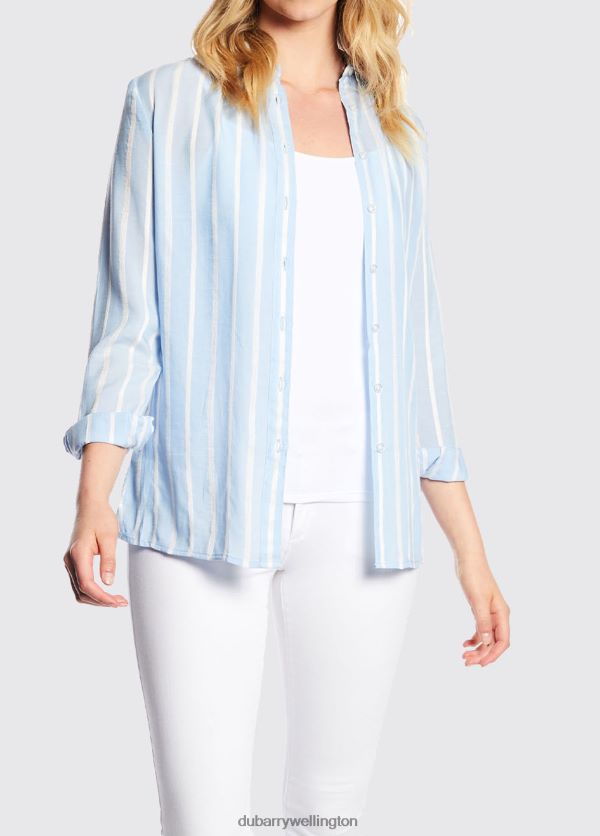 Clothing Violet Shirt Pale Blue Dubarry Women 8P68RB676