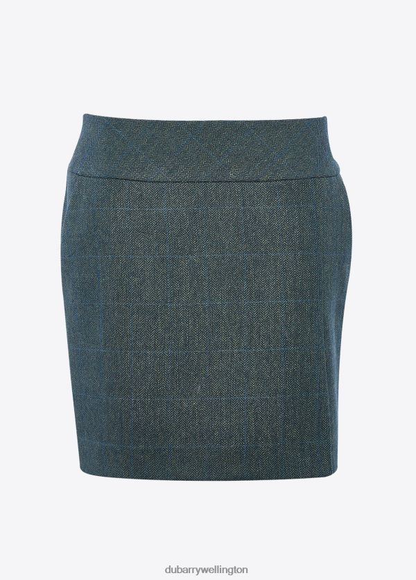 Clothing Bellflower Tweed Skirt Mist Dubarry Women 8P68RB619