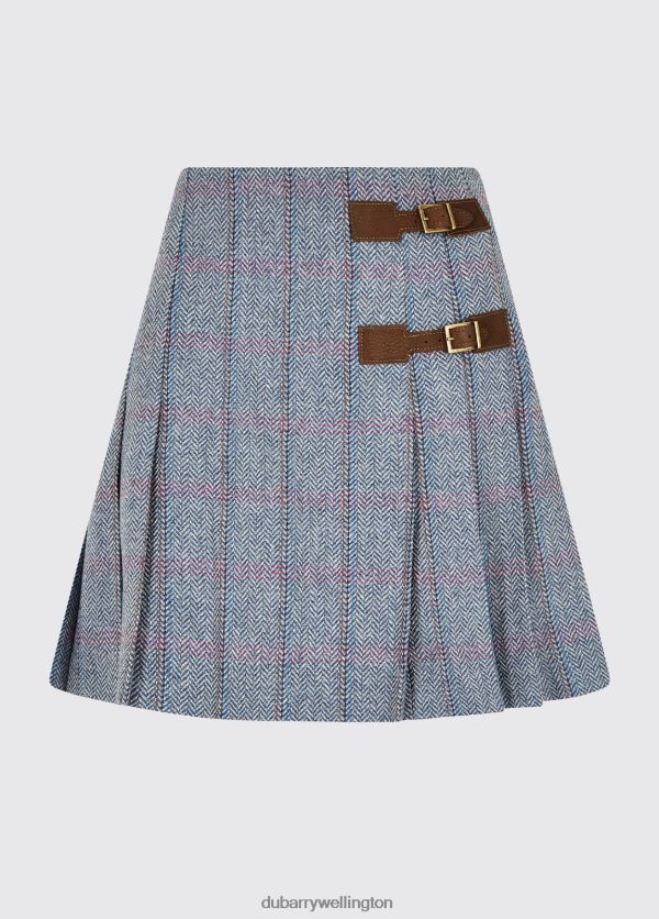 Clothing Blossom Tweed Skirt Denim Haze Dubarry Women 8P68RB271