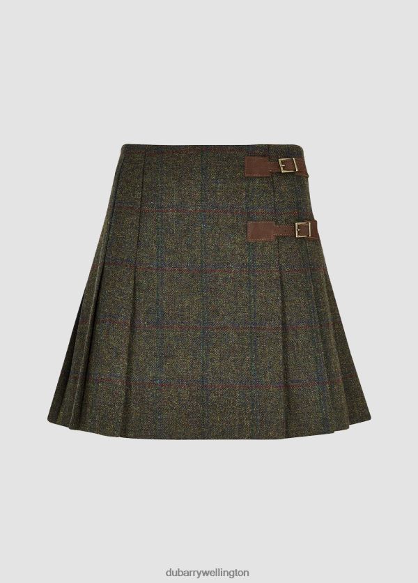 Clothing Blossom Tweed Skirt Hemlock Dubarry Women 8P68RB203
