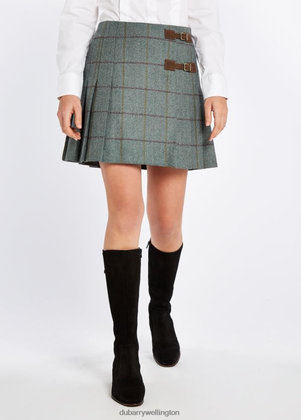 Clothing Blossom Tweed Skirt Sorrel Dubarry Women 8P68RB282