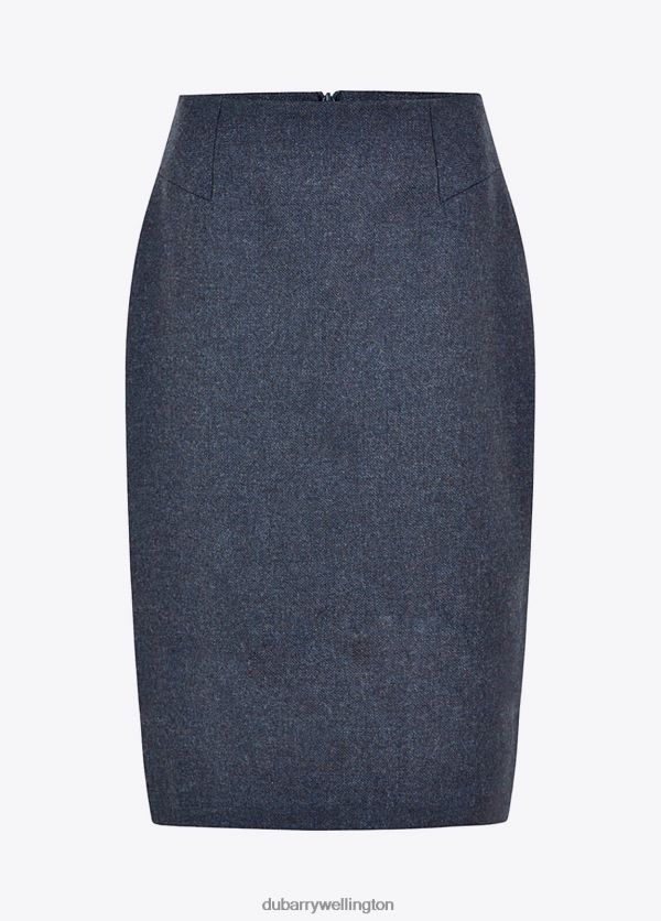 Clothing Fern Tweed Skirt Denim Dubarry Women 8P68RB699