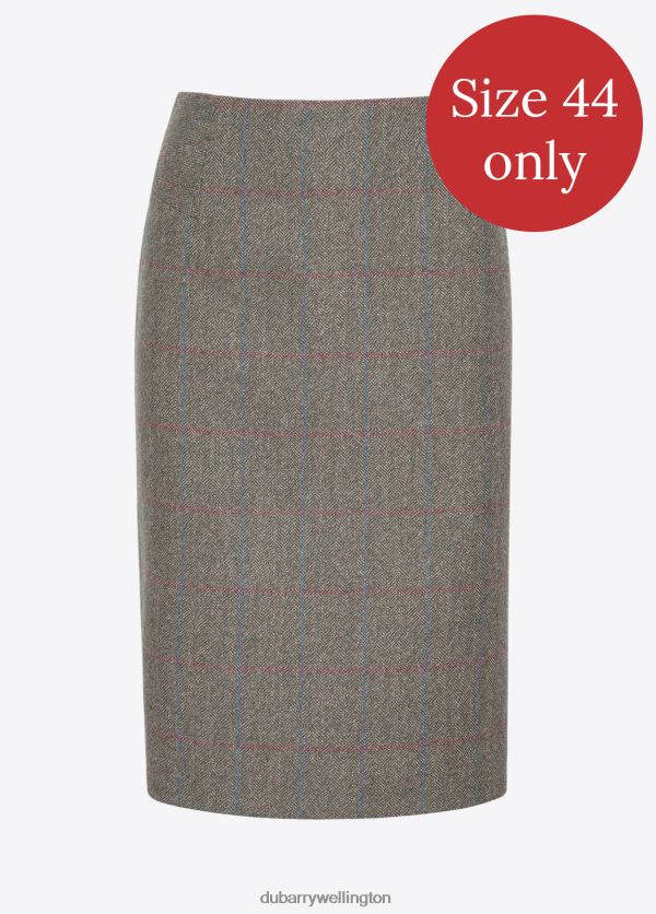 Clothing Fern Tweed Skirt Moss Dubarry Women 8P68RB702