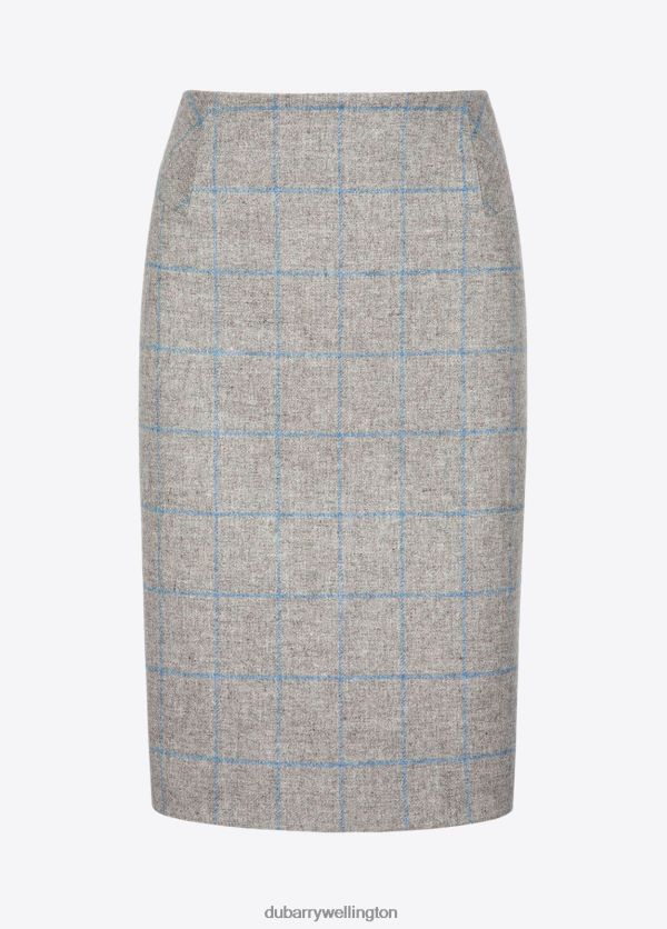 Clothing Fern Tweed Skirt Shale Dubarry Women 8P68RB565