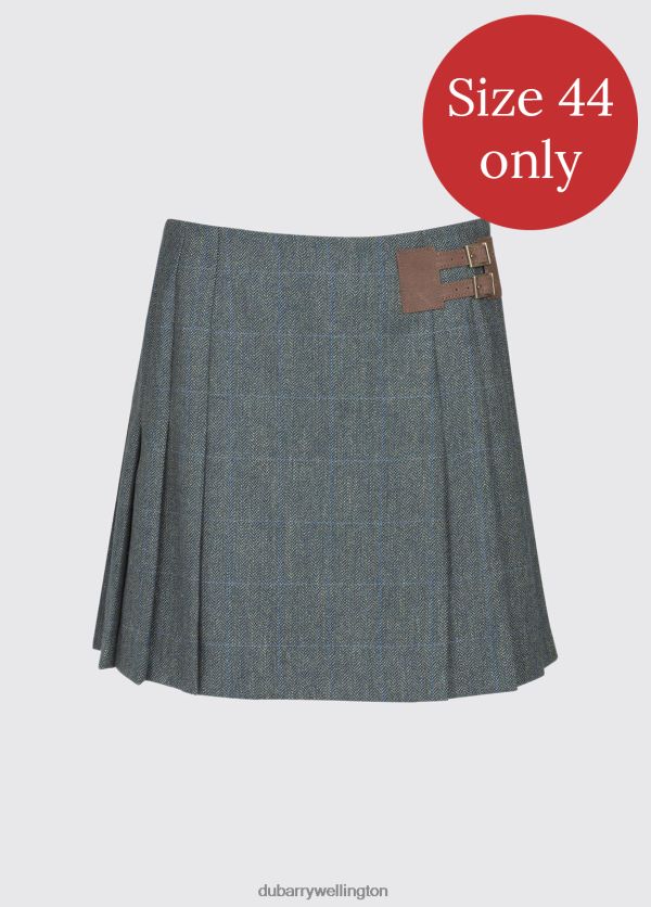 Clothing Foxglove Tweed Skirt Mist Dubarry Women 8P68RB567