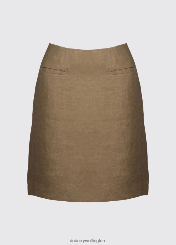 Clothing Sunflower Linen Ladies Skirt Sage Dubarry Women 8P68RB541