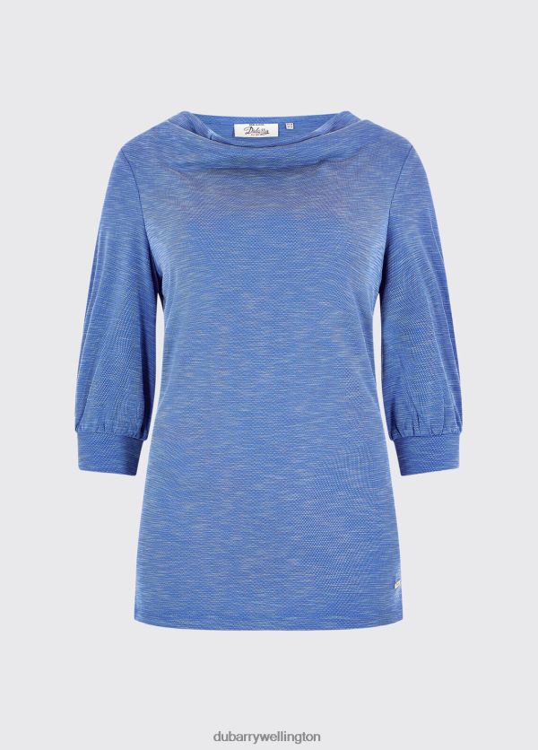 Clothing Ballymote Top Royal Blue Dubarry Women 8P68RB816