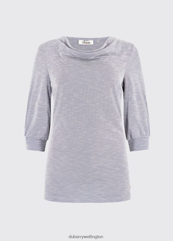 Clothing Ballymote Top Silver Dubarry Women 8P68RB633