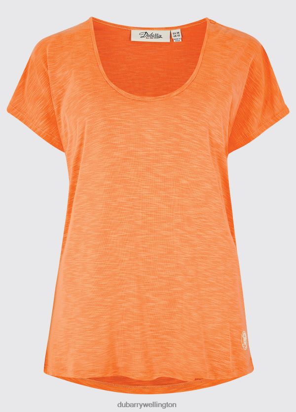Clothing Castlecomer Top Tangerine Dubarry Women 8P68RB805