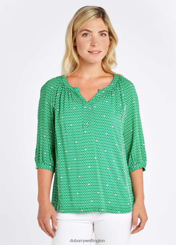 Clothing Cloudberry Top Kelly Green Dubarry Women 8P68RB721