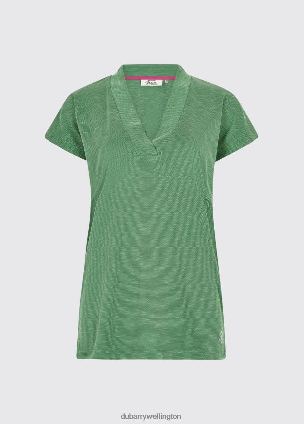 Clothing Coolestown cap sleeve top Kelly Green Dubarry Women 8P68RB576