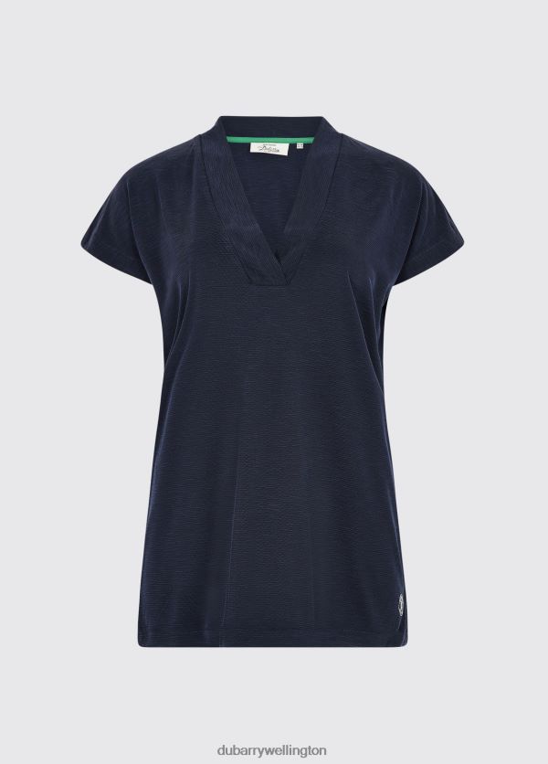 Clothing Coolestown cap sleeve top Navy Dubarry Women 8P68RB577