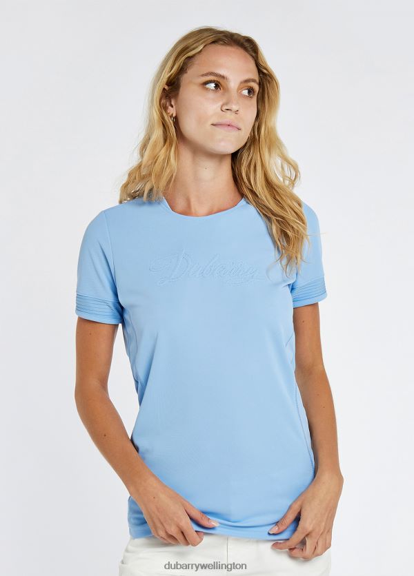 Clothing Trim Active T-shirt Light Sky Dubarry Women 8P68RB156