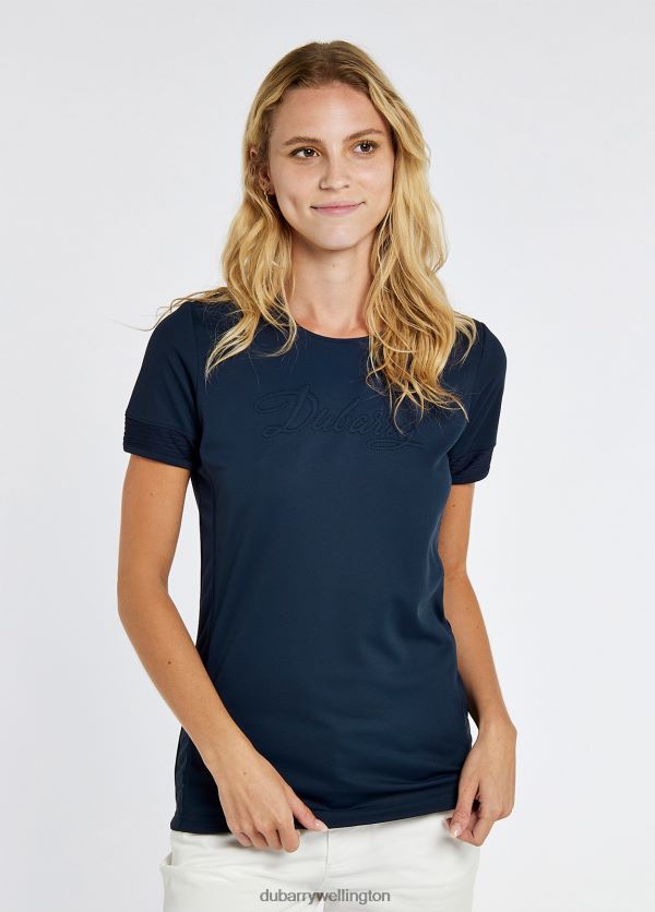 Clothing Trim Active T-shirt Navy Dubarry Women 8P68RB151
