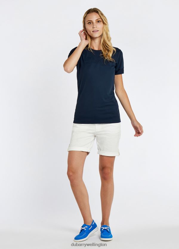 Clothing Trim Active T-shirt Navy Dubarry Women 8P68RB151