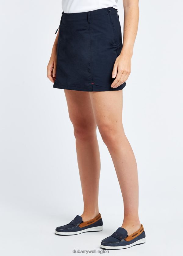 Clothing Corsica Crew Skort Navy Dubarry Women 8P68RB201