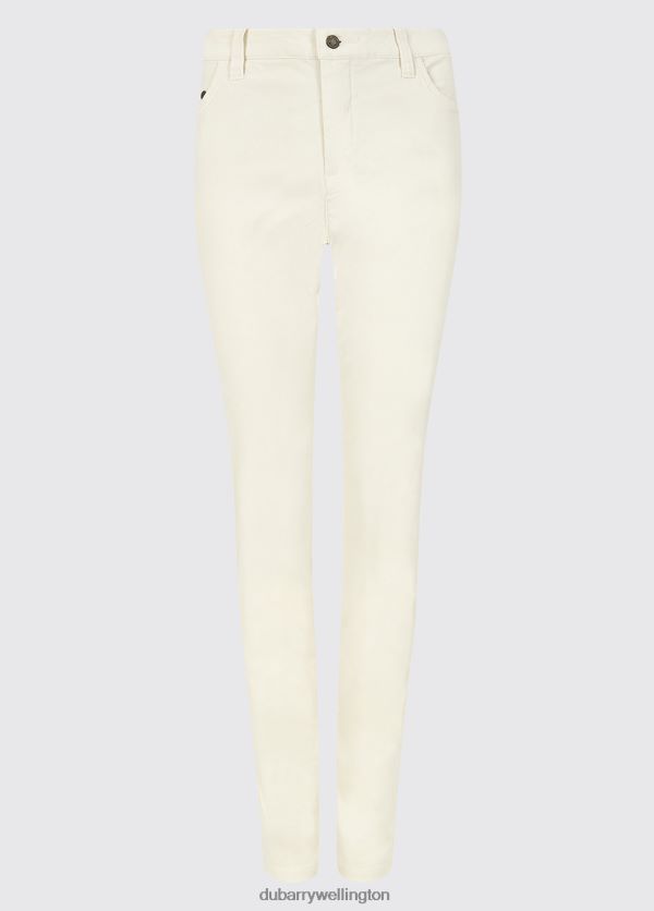 Clothing Honeysuckle Jeans Sail White Dubarry Women 8P68RB548
