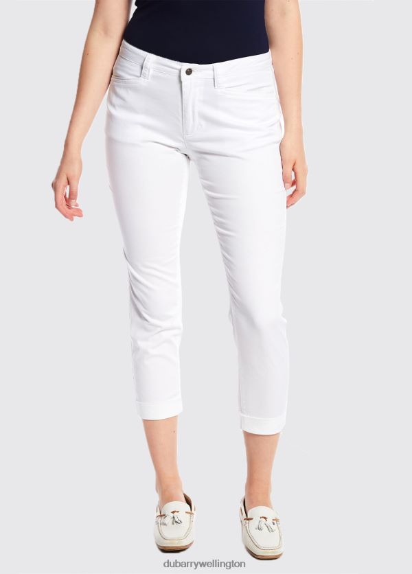 Clothing Killybegs Chinos White Dubarry Women 8P68RB608