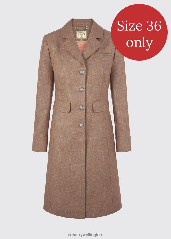 Clothing Blackthorn Tweed Jacket Oak Dubarry Women 8P68RB651