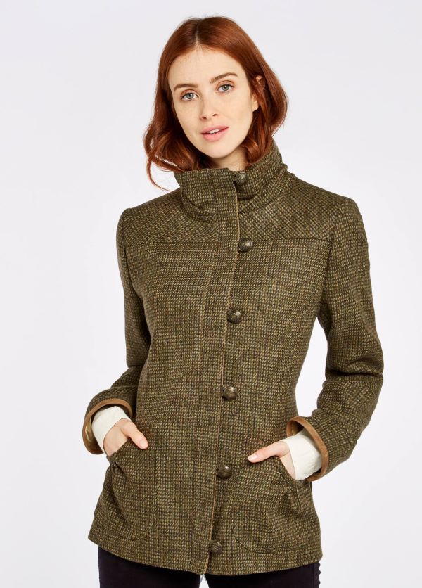 Clothing Bracken Tweed Jacket Heath Dubarry Women 8P68RB193