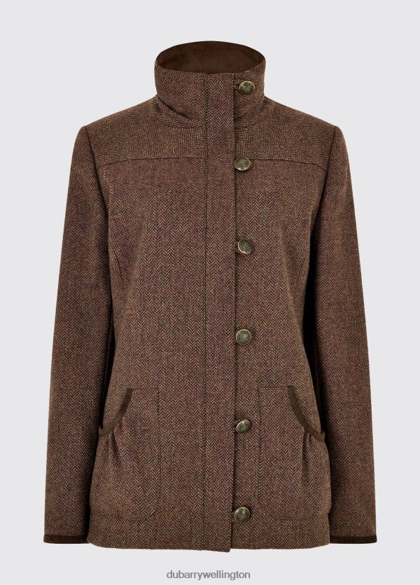 Clothing Bracken Tweed Jacket Oakwood Dubarry Women 8P68RB613