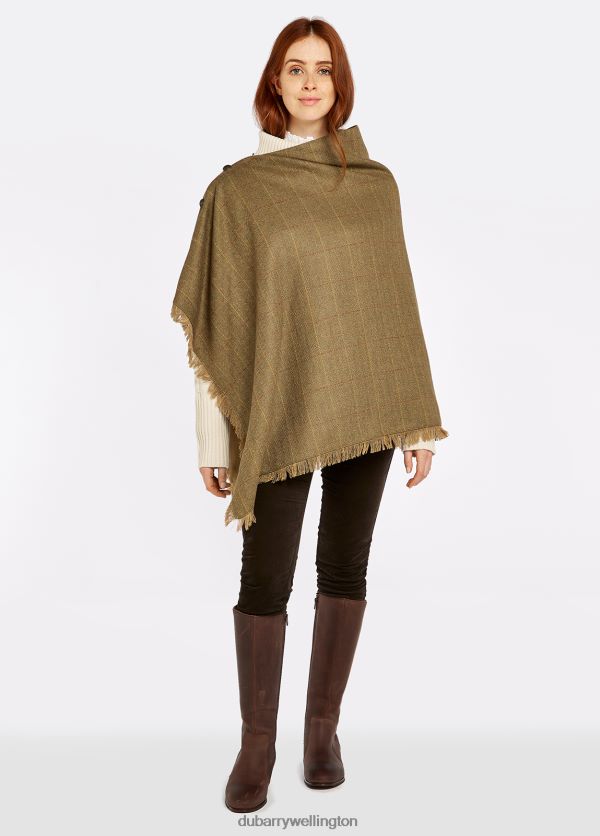 Clothing Hazelwood Tweed Poncho Elm Dubarry Women 8P68RB253