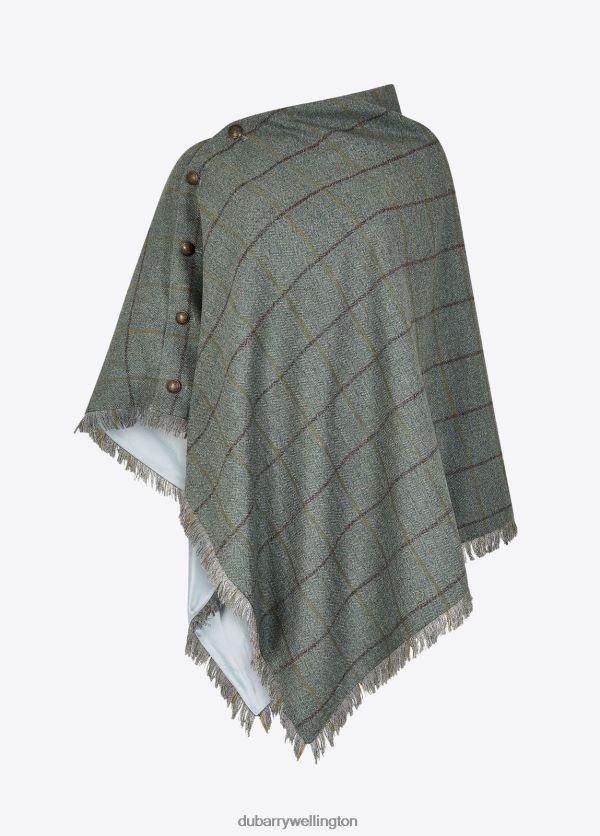 Clothing Hazelwood Tweed Poncho Sorrel Dubarry Women 8P68RB283