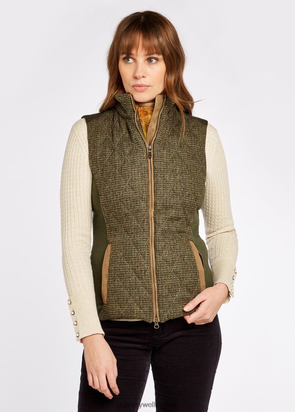 Clothing Juniper Tweed Gilet Heath Dubarry Women 8P68RB554