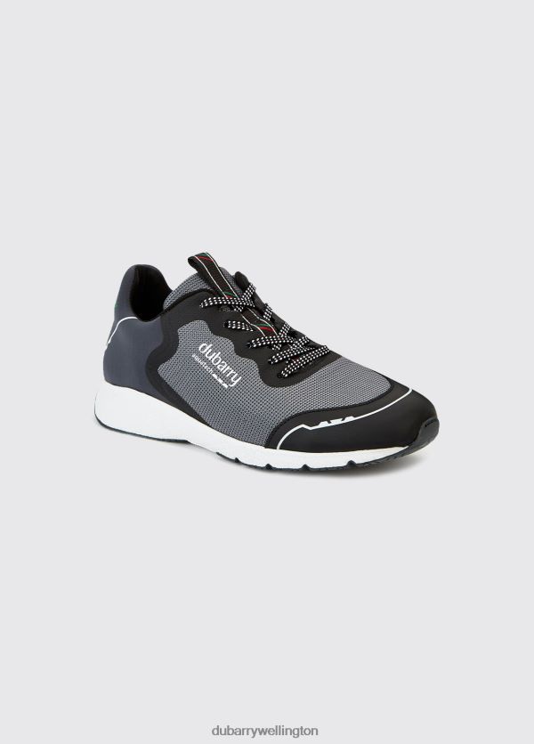 Footwear Palma Lightweight Laced Trainer Graphite Dubarry Women 8P68RB72
