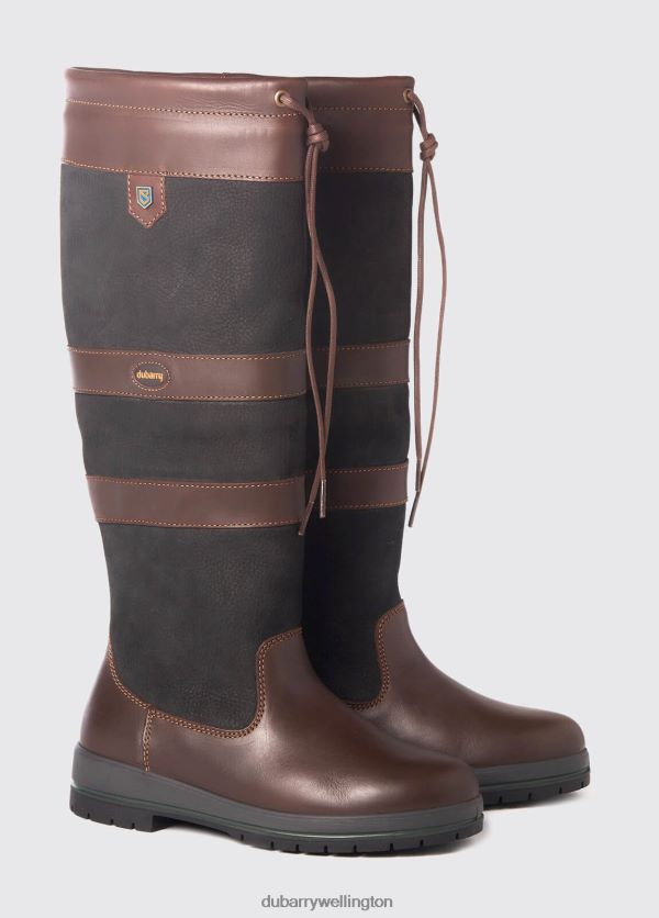Footwear Galway Country Boot Black/Brown Dubarry Women 8P68RB65