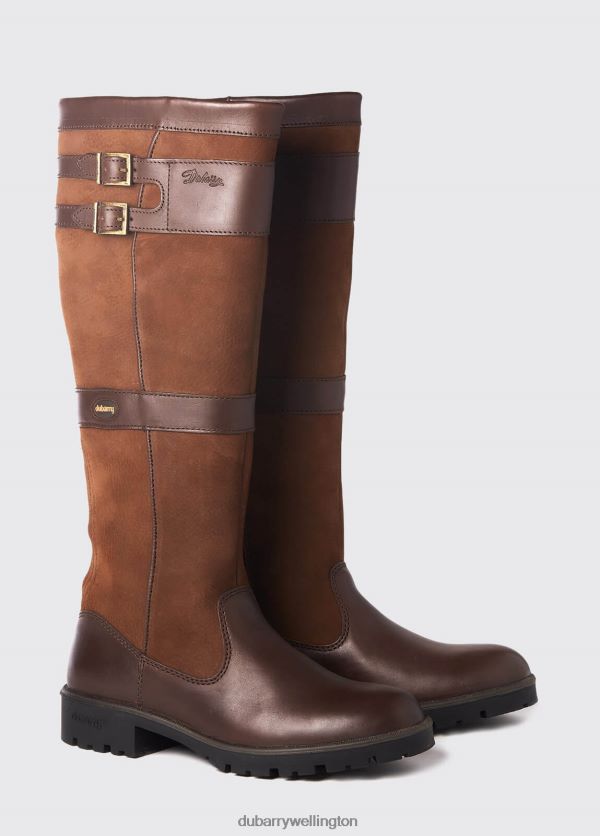 Footwear Longford Country Boot Walnut Dubarry Women 8P68RB10