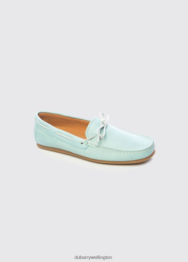 Footwear Bahamas Moccasins Aqua Dubarry Women 8P68RB765