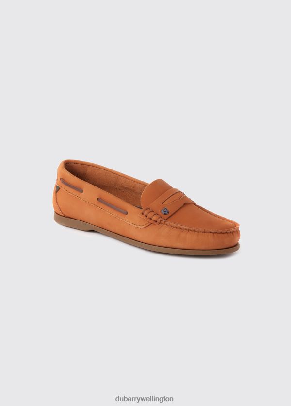 Footwear Belize Deck Shoe Caramel Dubarry Women 8P68RB31