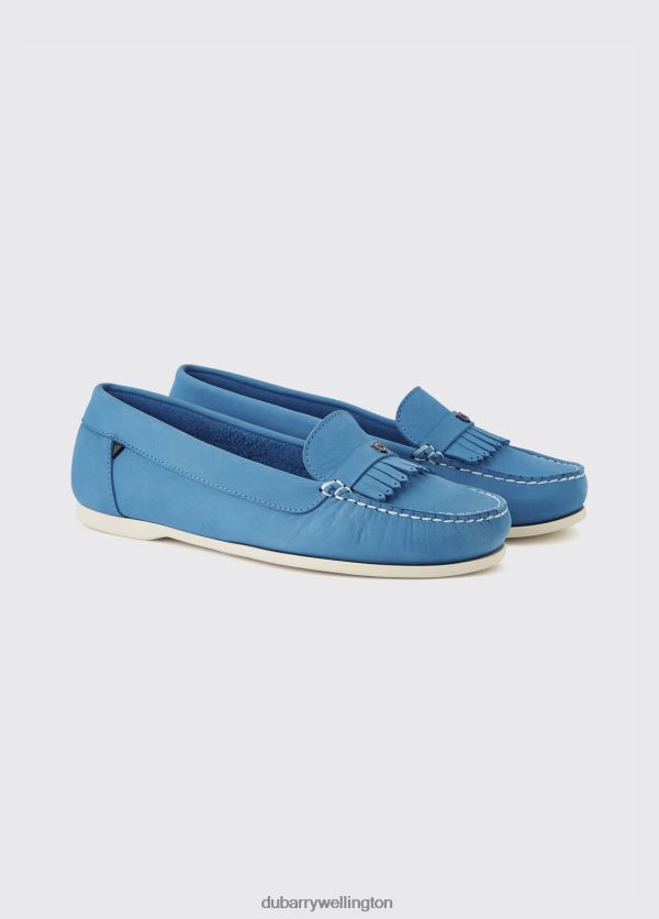 Footwear Florence Deck Shoe Blue Mist Dubarry Women 8P68RB760