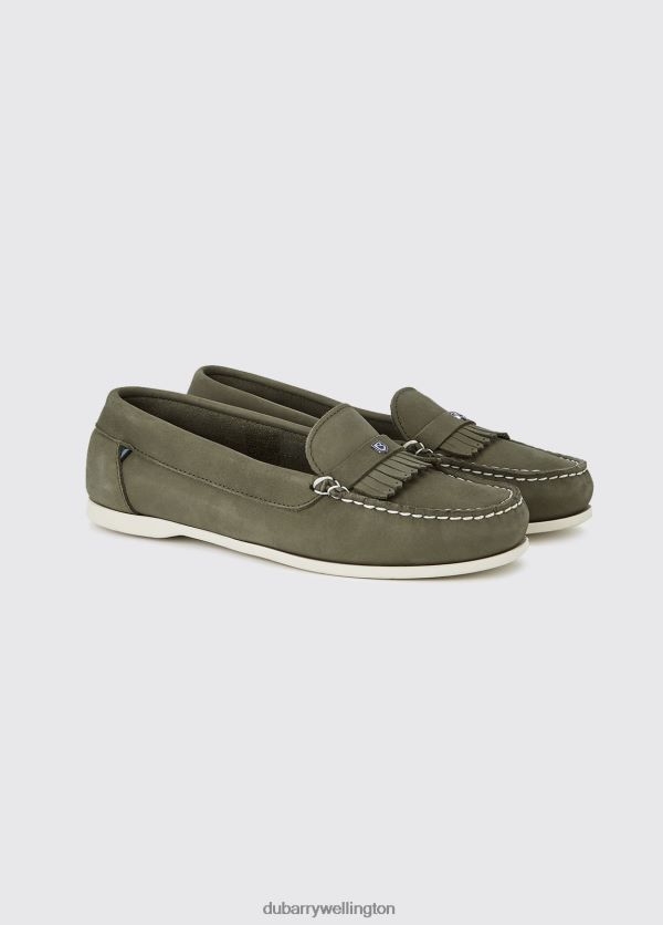 Footwear Florence Deck Shoe Pesto Dubarry Women 8P68RB125
