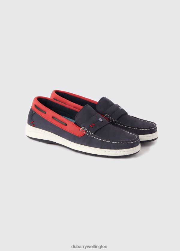 Footwear Havana Deck shoes Denim/Red Dubarry Women 8P68RB762