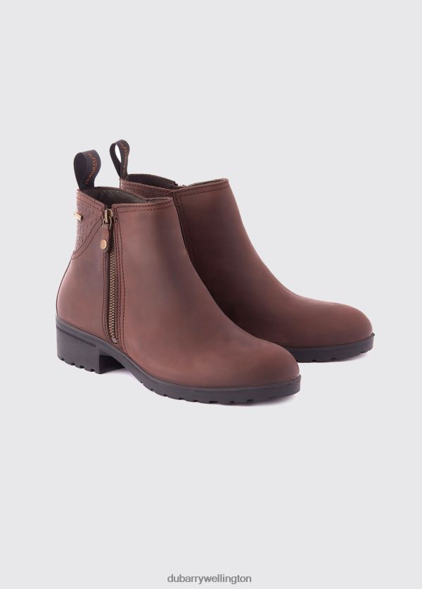 Footwear Carlow Leather Boot Old Rum Dubarry Women 8P68RB487