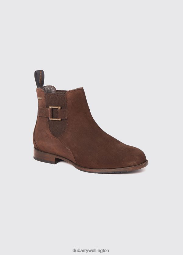 Footwear Monaghan Leather Soled Boot Cigar Dubarry Women 8P68RB746