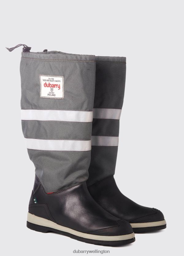 Footwear Crosshaven Sailing Boot Grey/Back Dubarry Women 8P68RB58