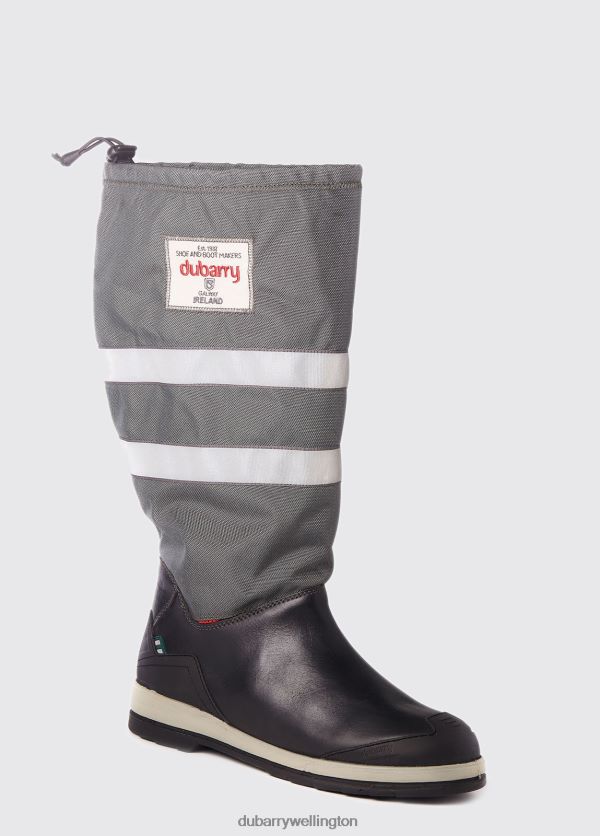 Footwear Crosshaven Sailing Boot Grey/Back Dubarry Women 8P68RB58