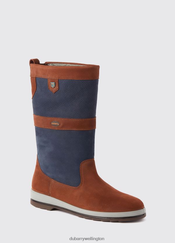 Footwear Ultima Sailing Boot Navy/Brown Dubarry Women 8P68RB115